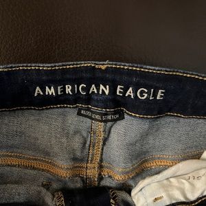 Dark wash American eagle jeans